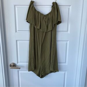 ZARA | Strapless Romper